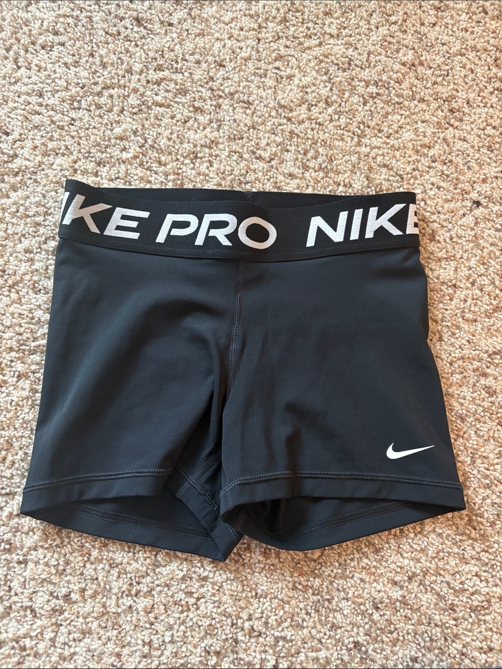 Nike Pro Black volleyball shorts
